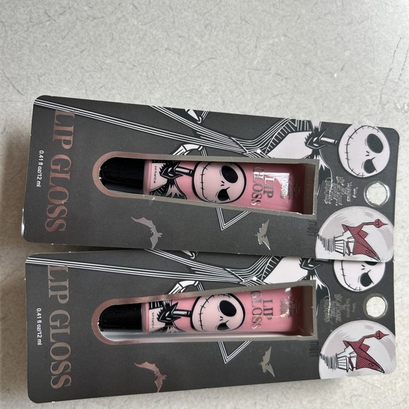 Disney Other - Disney The Nightmare Before Christmas Lip Gloss.‎ Pink. 2 Pack